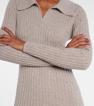 Robe polo en cachemire | Jardin des Orangers