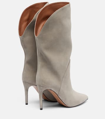 Gaia 85 suede ankle boots | Paris Texas
