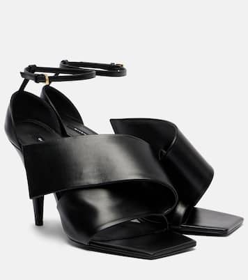 Sliced Square 95 leather sandals  | Givenchy