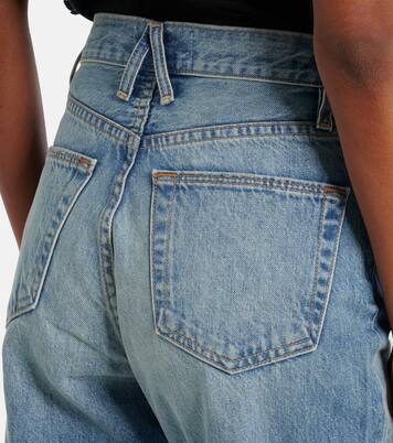 Jeans rectos London con efecto desgastado | Slvrlake