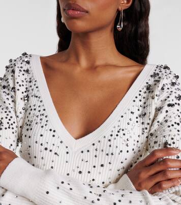 Gang embellished wool-blend sweater | Max Mara