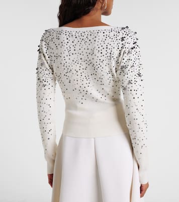 Gang embellished wool-blend sweater | Max Mara