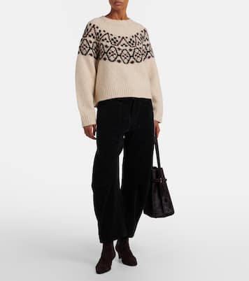 Chrissy Fair Isle jacquard sweater | Nili Lotan