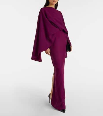 Eolia crêpe cady maxi dress | Taller Marmo