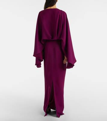 Eolia crêpe cady maxi dress | Taller Marmo