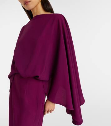 Eolia crêpe cady maxi dress | Taller Marmo