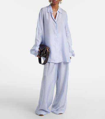 Striped oversized shirt | Dries Van Noten