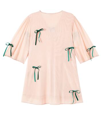 Bow-detail tulle dress | Oséree Kids