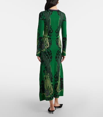 Midikleid Bee aus Jacquard | La DoubleJ