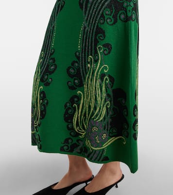 Midikleid Bee aus Jacquard | La DoubleJ