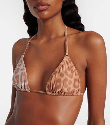 Awaken metallic-effect bikini | Zimmermann