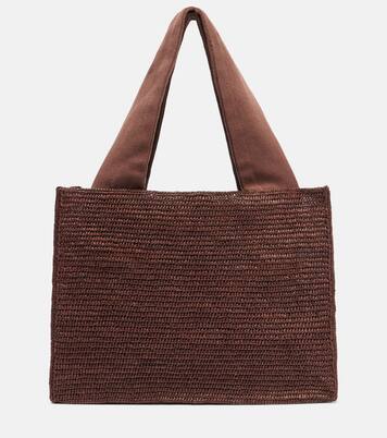 Loretta raffia tote bag | The Row