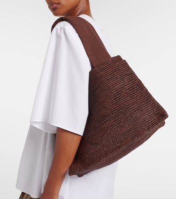 Loretta raffia tote bag | The Row