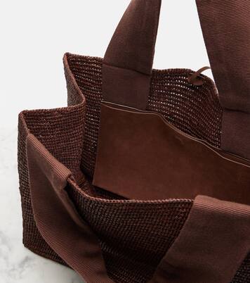 Loretta raffia tote bag | The Row