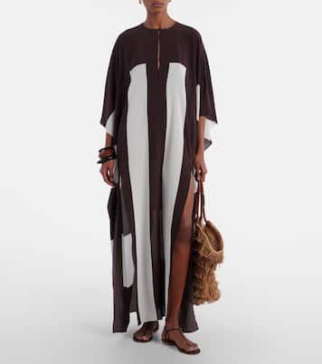 Striped kaftan | Adriana Degreas