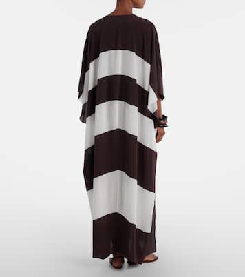 Striped kaftan | Adriana Degreas