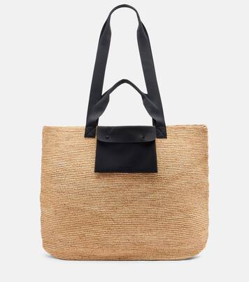 Raffia tote bag | Eres