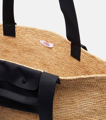 Raffia tote bag | Eres