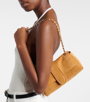 Bambino Chaîne suede shoulder bag | Jacquemus