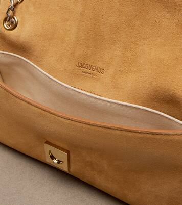 Bambino Chaîne suede shoulder bag | Jacquemus
