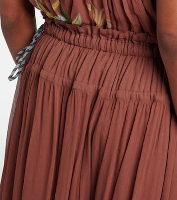 Alfie floral wide-leg pants | Alémais