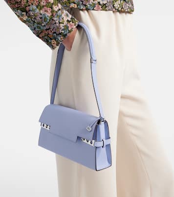 Tempête PM leather tote bag | Delvaux