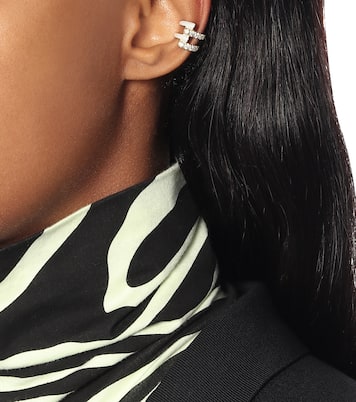Boucle d'oreille unique Lola en or 18 ct et diamants | Melissa Kaye