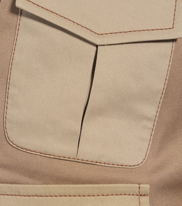 Deconstructed cotton pants | Monse