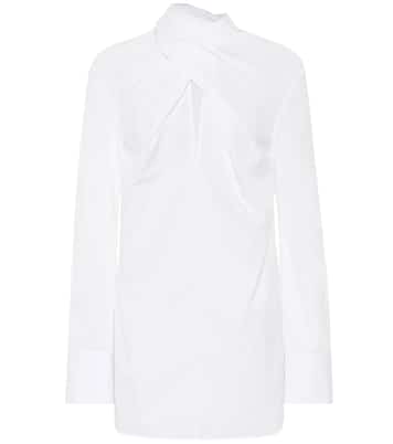 Blusa in popeline di cotone | Jil Sander