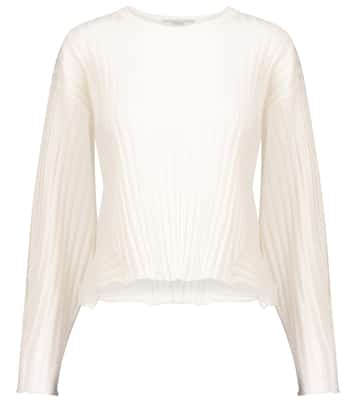 Jersey en mezcla de lana acanalado | Stella McCartney
