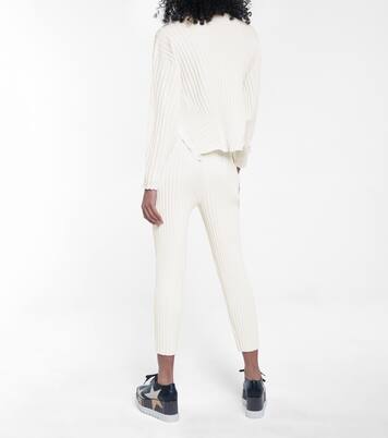 Jersey en mezcla de lana acanalado | Stella McCartney