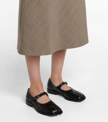 Tabi Mary Jane leather flats | Maison Margiela