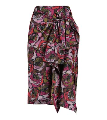 Floral midi skirt | Dries Van Noten