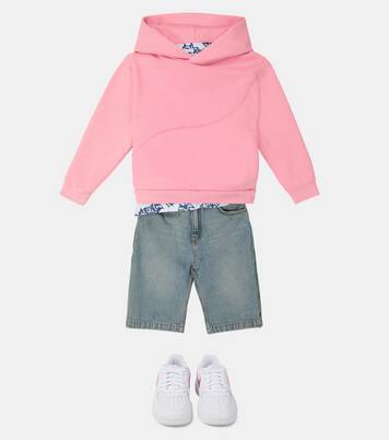 Sweat-shirt à capuche en coton mélangé | ERL Kids
