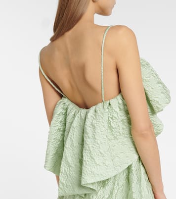 Midikleid aus Matelassé | Monique Lhuillier