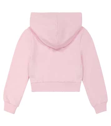 Felpa in cotone con cappuccio | Balmain Kids