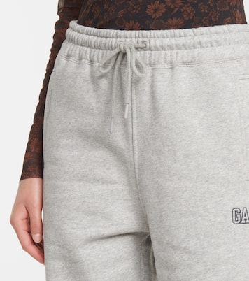 Cotton-blend sweatpants | Ganni