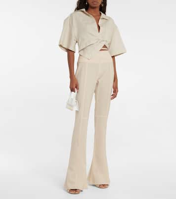 Le Pantalon Tangelo en laine mélangée | Jacquemus