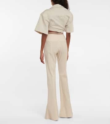 Le Pantalon Tangelo en laine mélangée | Jacquemus