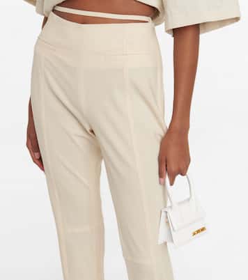 Le Pantalon Tangelo en laine mélangée | Jacquemus