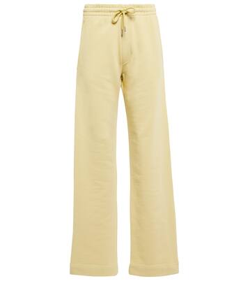 High-rise cotton jersey sweatpants | Dries Van Noten