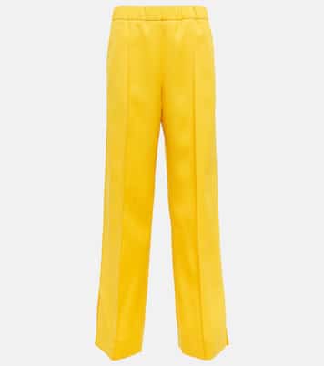 Pantalon ample en laine vierge | Jil Sander