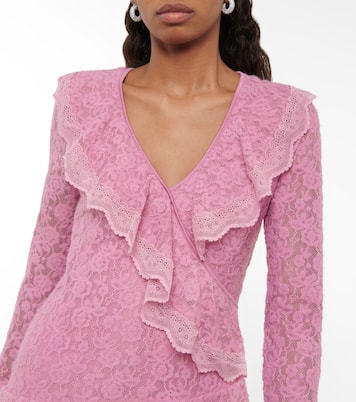 Minikleid Athala aus Spitze | LoveShackFancy