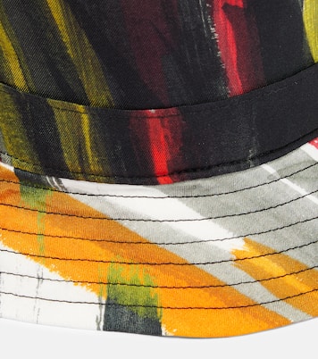 Cappello da pescatore in seta con stampa | Gabriela Hearst