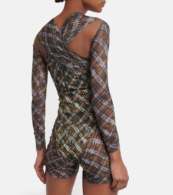 Scythe checked shorts | KNWLS