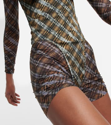 Scythe checked shorts | KNWLS