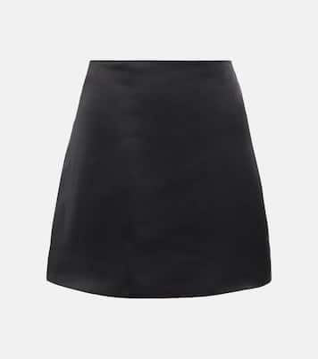 White Label Minirock aus Satin | Proenza Schouler