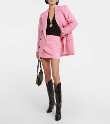 Licoba crêpe miniskirt | Isabel Marant