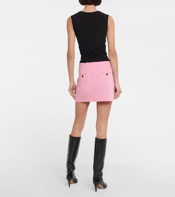 Licoba crêpe miniskirt | Isabel Marant