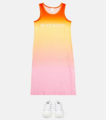 Kleid aus Baumwoll-Jersey | Givenchy Kids